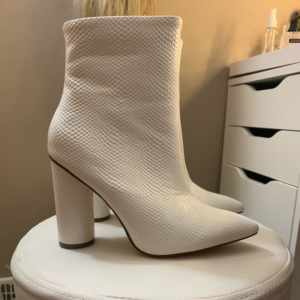 White heels